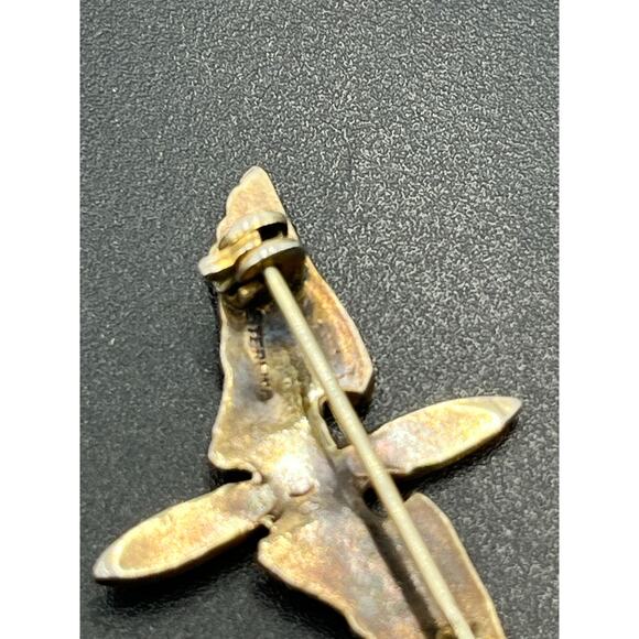 Vintage WWII Army Air Force Cadet Propeller Sterling Silver Pin Brooch - Picture 7 of 8